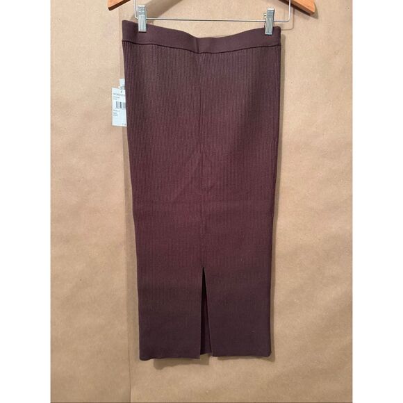 NWT Good American Ribbed Knit Skirt - Picture 6 of 7